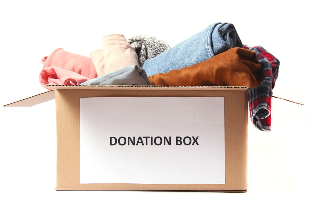 Donate unused items