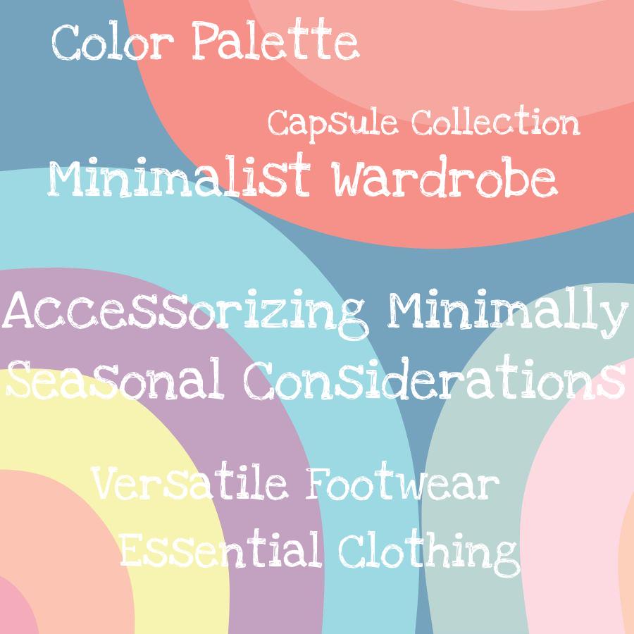 minimalist wardrobe essentials building the perfect capsule collection
