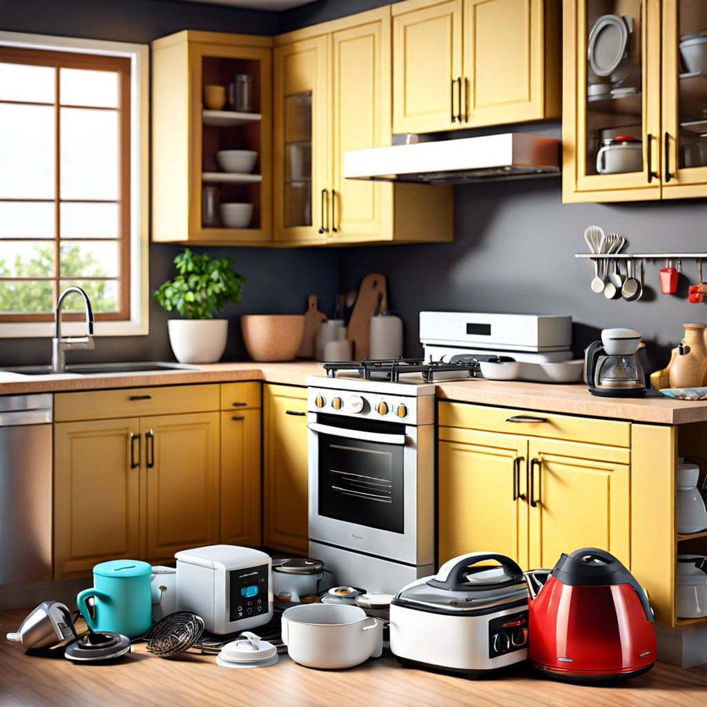 assess your kitchen clutter