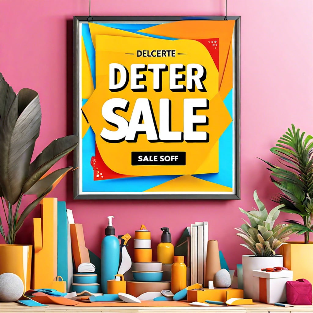 importance of visibility in declutter sale signs