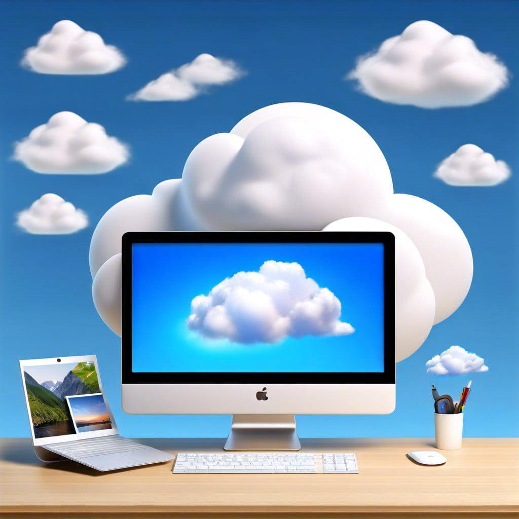 using cloud storage to organize images
