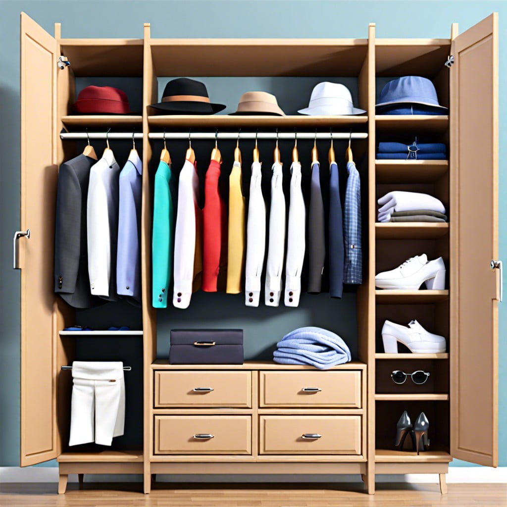 wardrobe wizard helps sort and minimize clothes by tracking usage and suggesting donations